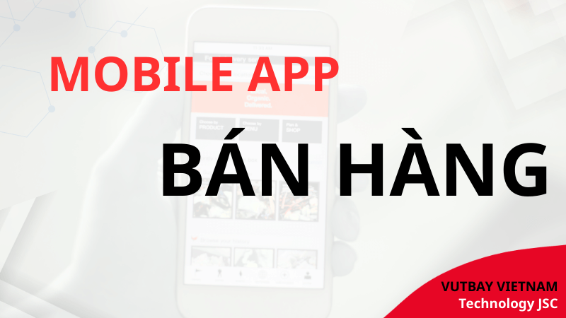 app mobile dạng bán hàng